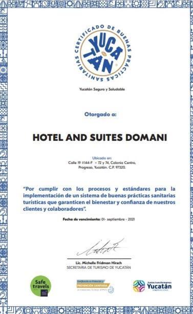Hotel & Suites Domani Прогресо Экстерьер фото